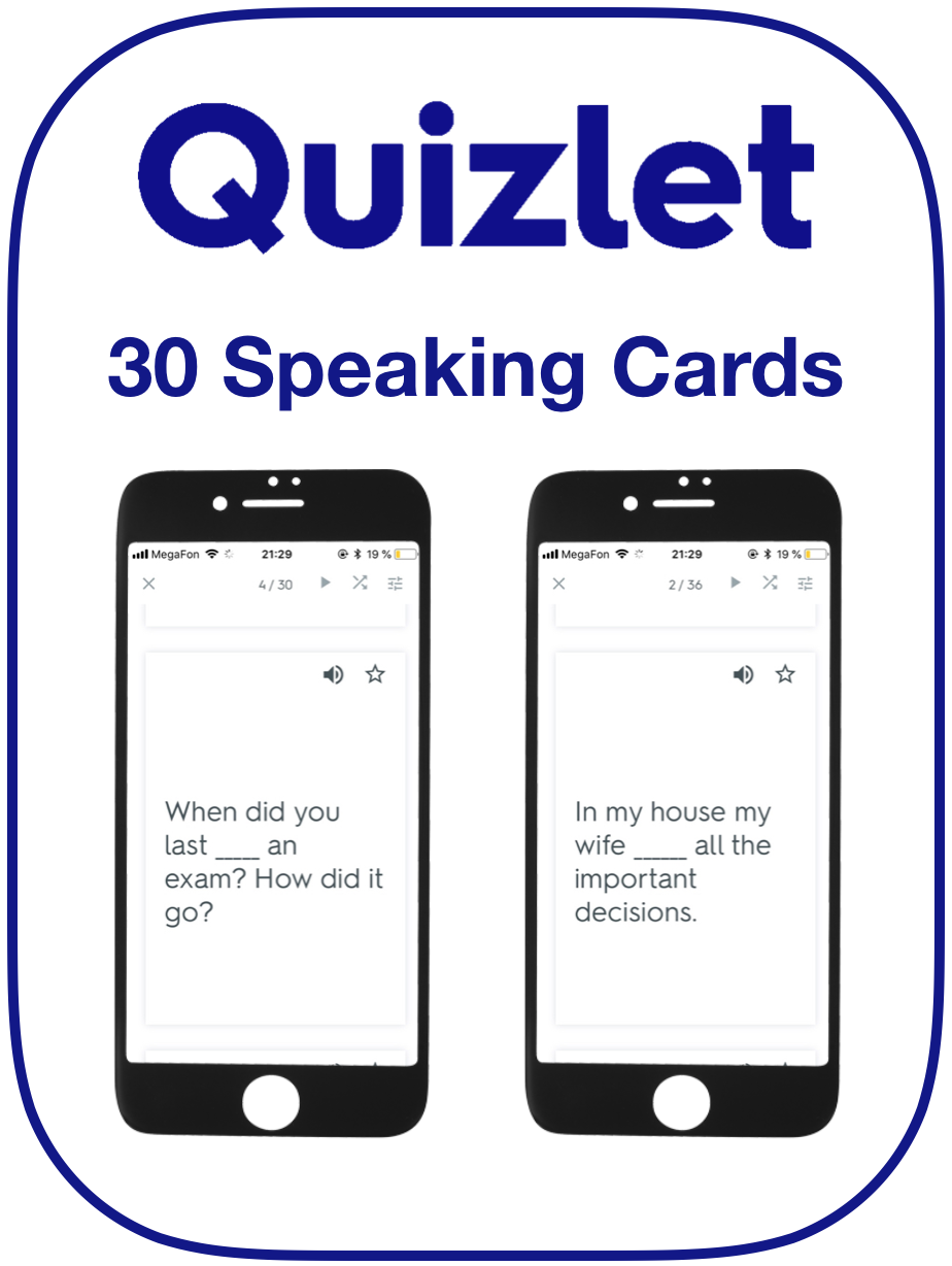 Make Do Take Speaking Cards EFL