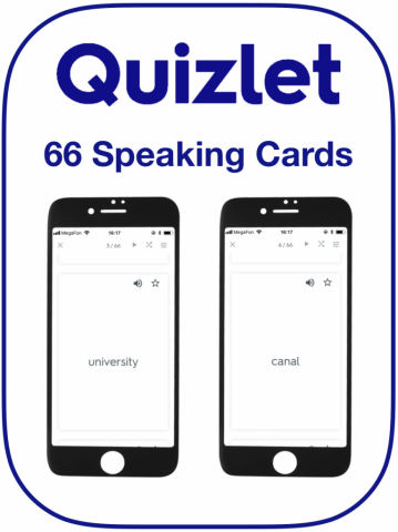 EFL Speaking Cards Who Which Where Relative Clauses